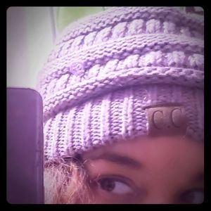 Purple CC hat